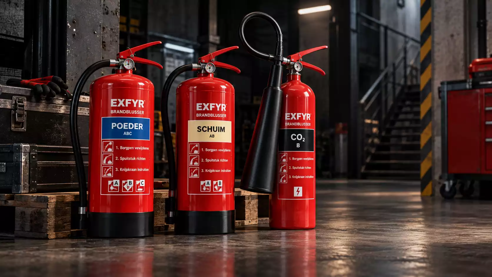 Welke brandblusser heb je nodig?