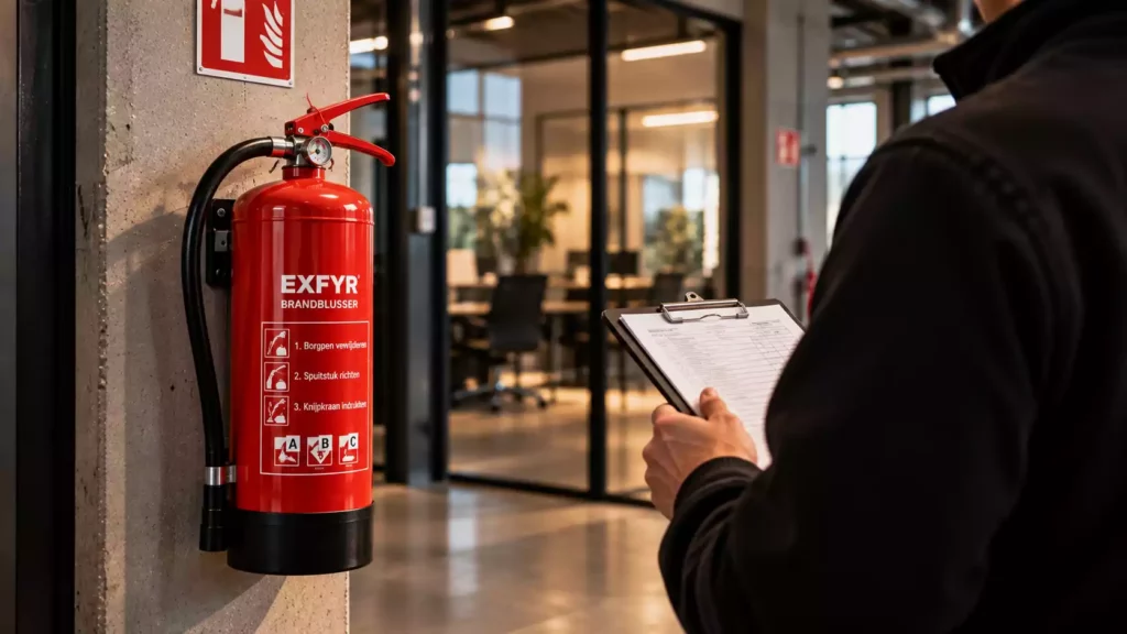 Brandblusser wettelijke verplichtingen in Vlaanderen